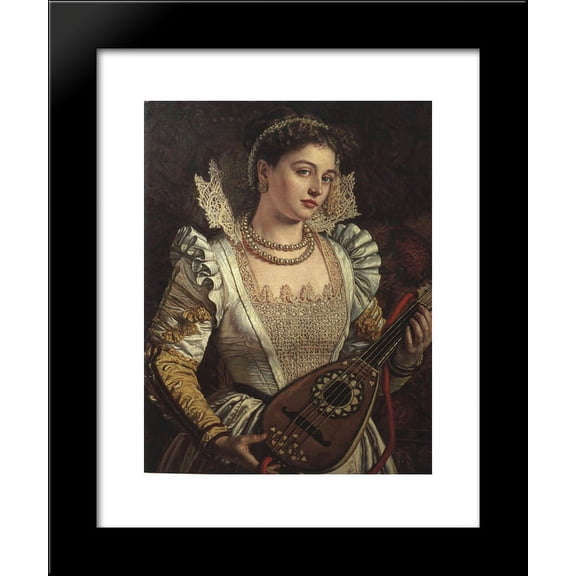 Bianca 20x24 Framed Art Print by William Holman Hunt
