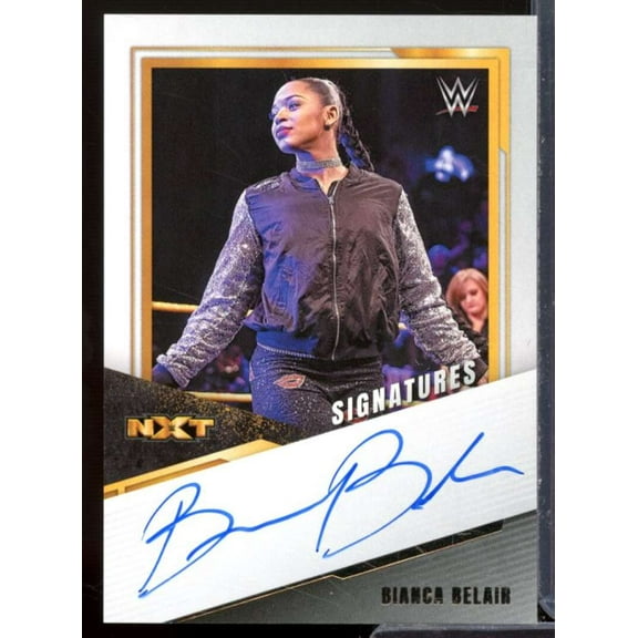 Bianca Belair Card 2022 Panini WWE NXT Alumni Signatures #ASBBL