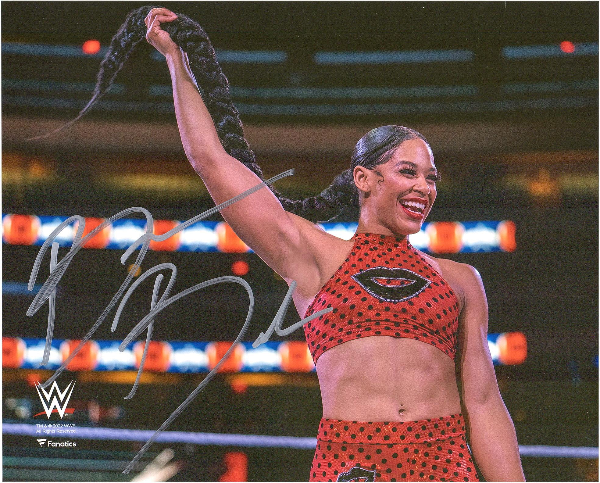 Bianca Belair WWE Autographed 8" x 10" In Ring Whipping Hair Photograph - Fanatics Authentic Certified