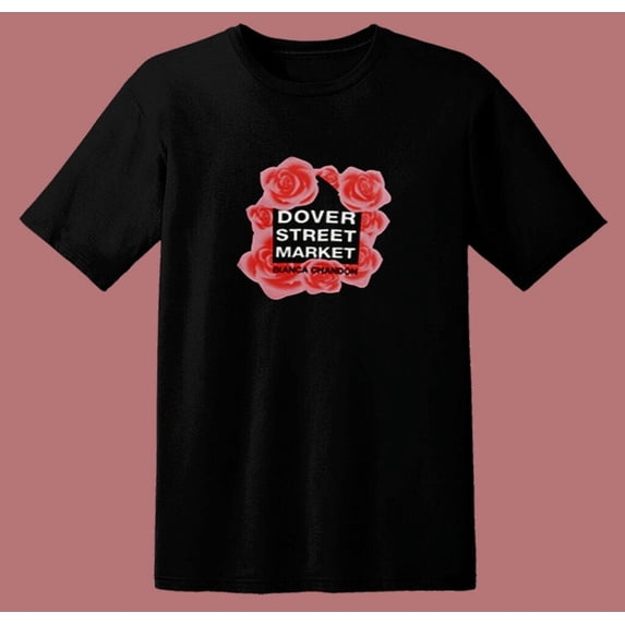 Chondon Robe Bianca Chandon Dover Street Rose Flowers 80s T Shirt - Walmart.com