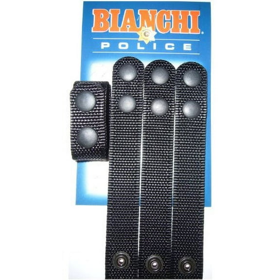 Bianchi 7406 1" Web Belt Keeper - 4 Pack - LA Police Gear