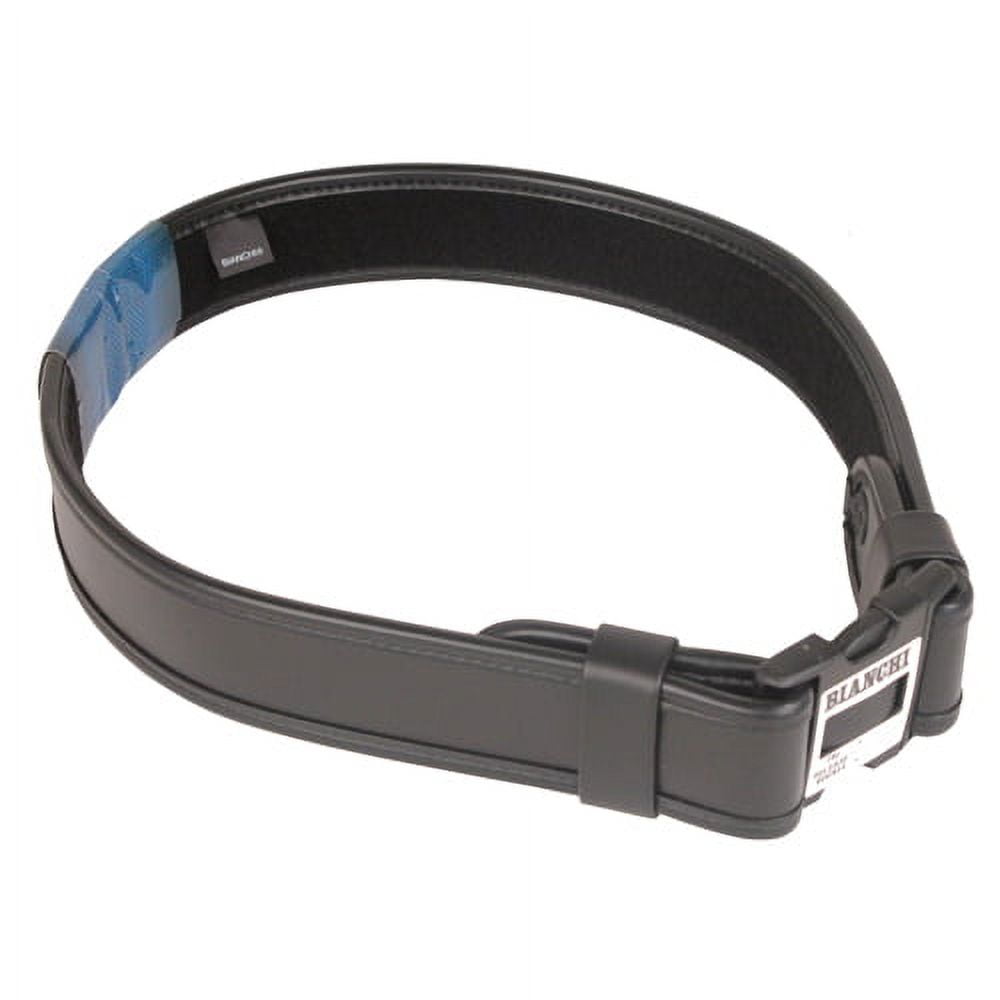 Bianchi #7950 Basket Weave Duty Belt - Black, Large Size 40-46 Inch
