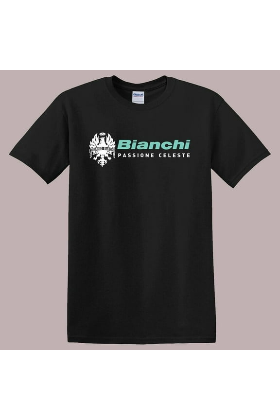 Bianchi Passione Celeste Men's Black Size S - 5XL