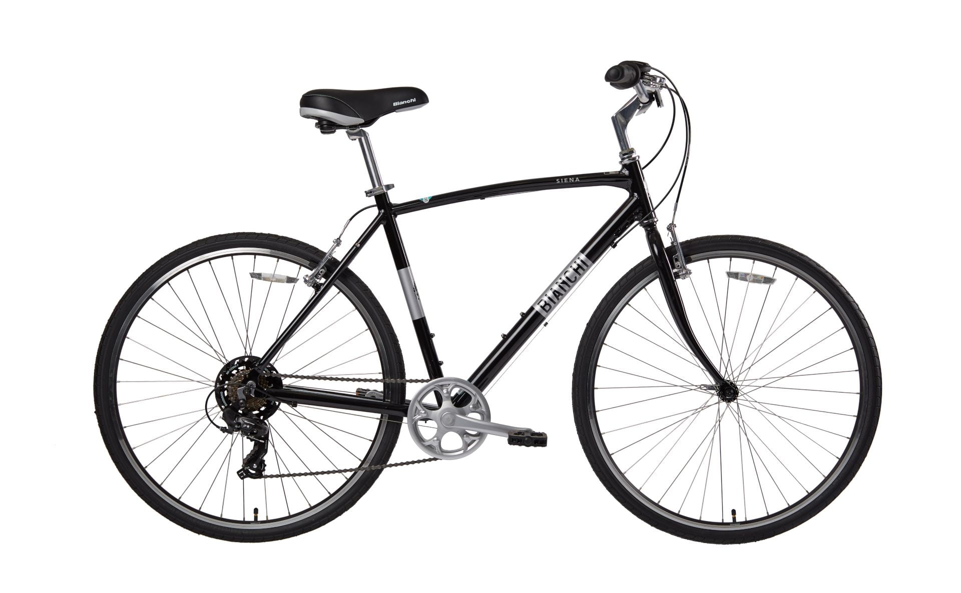 Buy Bianchi SIENA 41cm Black 21 Hybrid Bike at Ubuy Nigeria