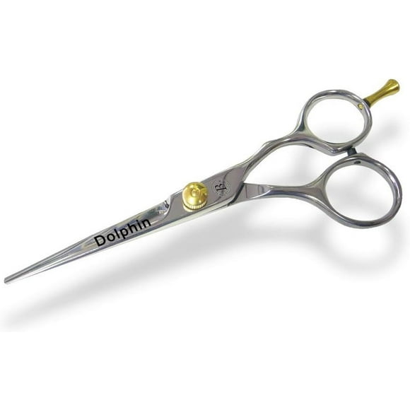 Bianco Brothers Instruments BB Dolphin Shear Hair Scissors, Stainless Steel Hair Cutting Scissor for Barber Shop, Salon or Home Use, 6.0" Long