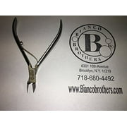 Bianco Brothers Instruments Bb #18 Cuticle Nipper Single Spring, Stainless Steel Toe Nail Clipper, Nail Tool for Manicure