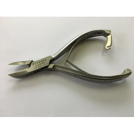 Bianco Brothers Instruments PIR 555C Stainless Steel Sharpest Nail Nipper, Stainless Steel Cuticle Trimmer with Large Jaws, Box Lock and Double Spring