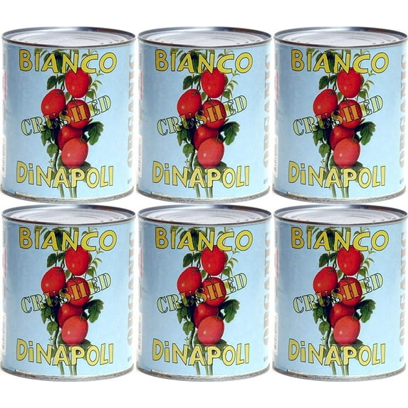 Bianco DiNapoli Organic Crushed Tomatoes, 28 oz, 6 pack
