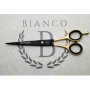 Bianco Instruments Black Gold Professional Hairdressing Shears Made in USA 7.5