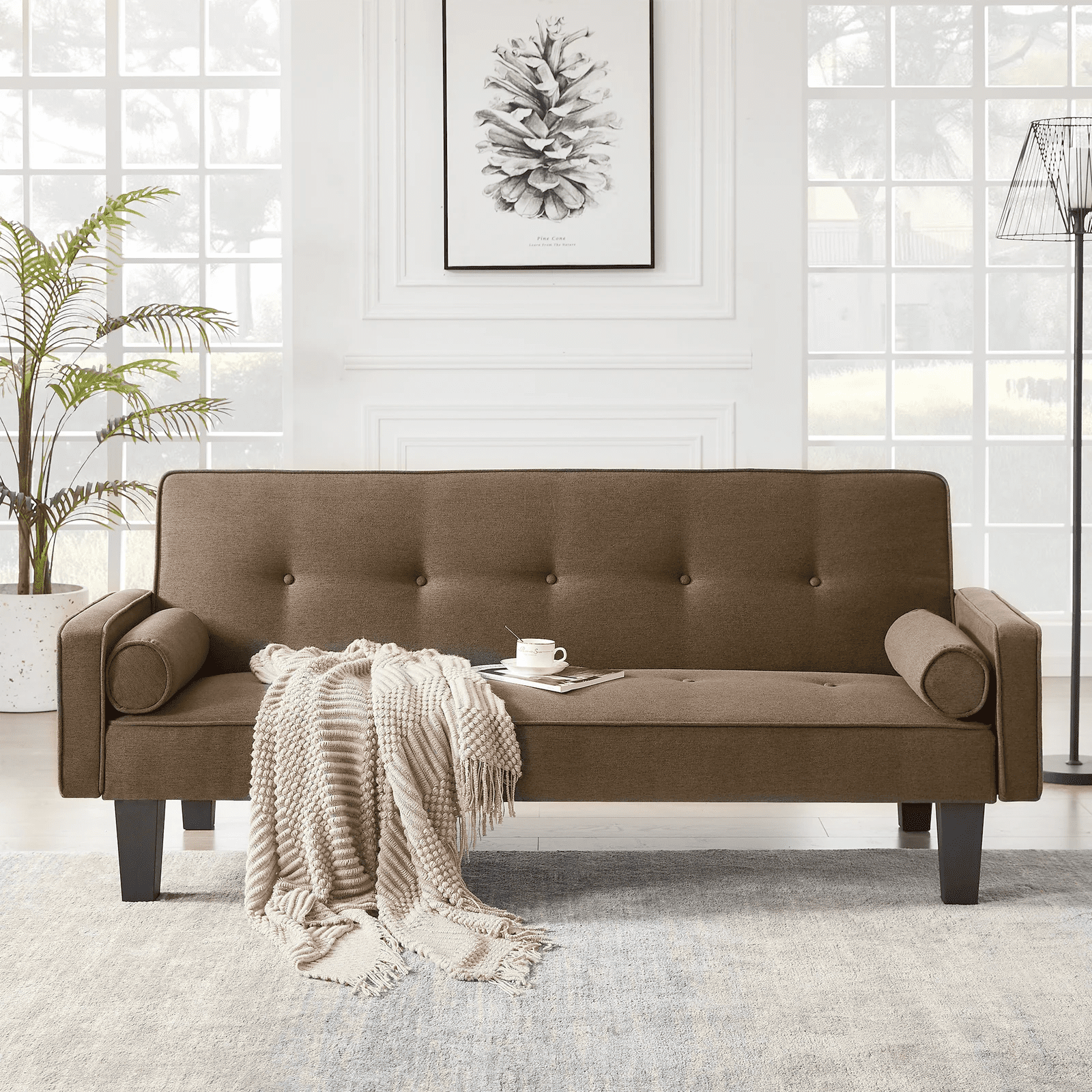 Bianlte Convertible Sofa Bed For Small