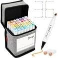 thumbnail image 1 of Bianyo Classic Series Alcohol-Based Dual Tip Art Markers, Set of 36, 1 of 6