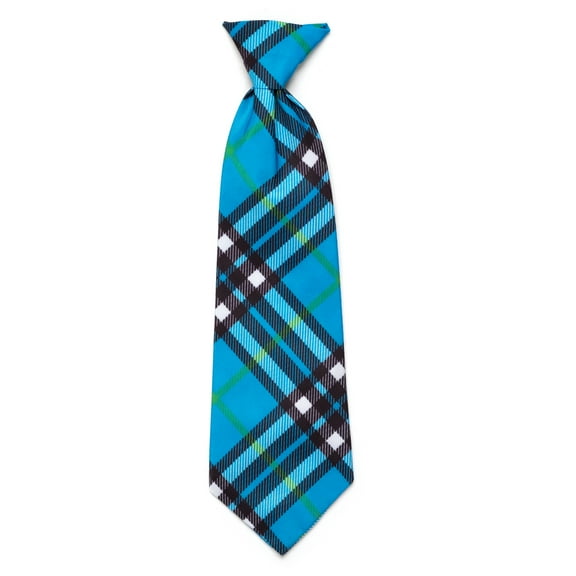 Bias Plaid Neck Tie