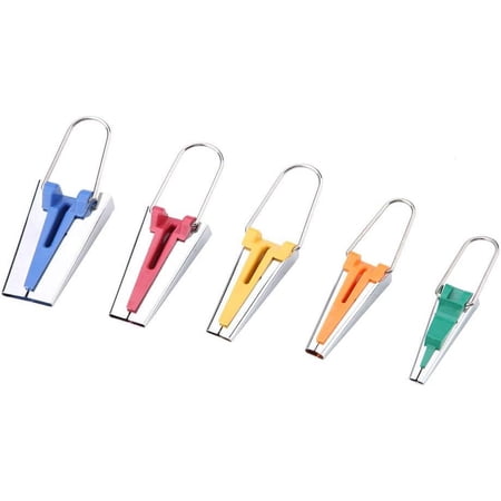 Bias Tape Maker, 5 Different Sizes Quick and Easy Tape Maker Home for Sewing Projects Crafts Shop