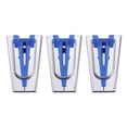 thumbnail image 1 of Bias Tape Maker Kit 25mm Sewing Quilting Tools, Blue, 3 Pieces, 1 of 6