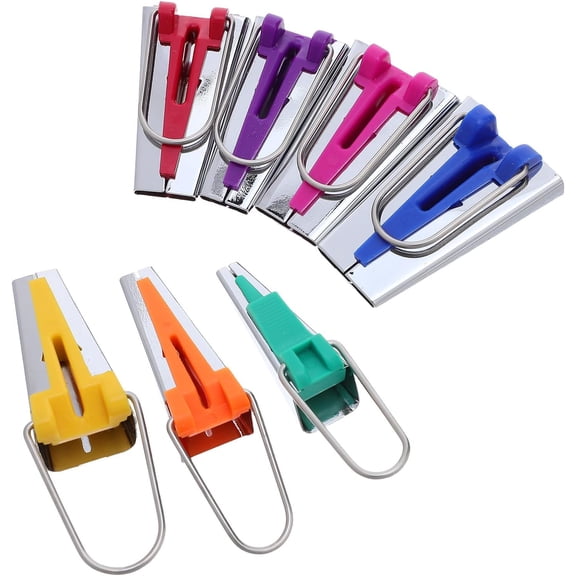 Bias Tape Maker for Quilting and Quilt Binding in 6mm to 25mm Sizes for Sewing