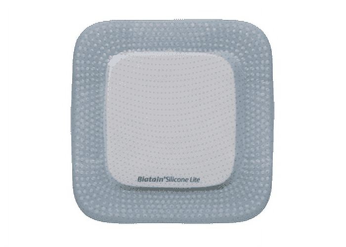 Biatain Silicone Lite Thin Silicone Foam Dressing 2 X 2in Square