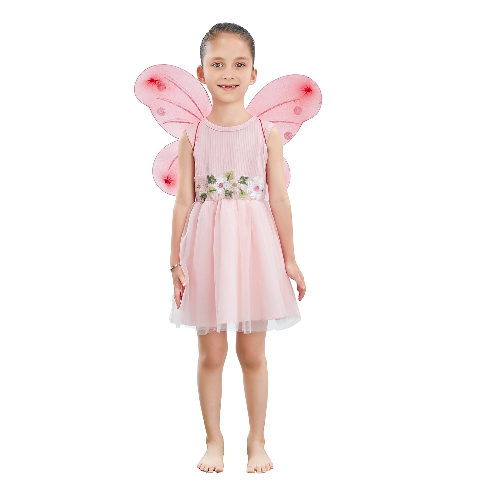 Biayxms Lovely Butterfly and Fairy Wings for Kids Girls, New Style