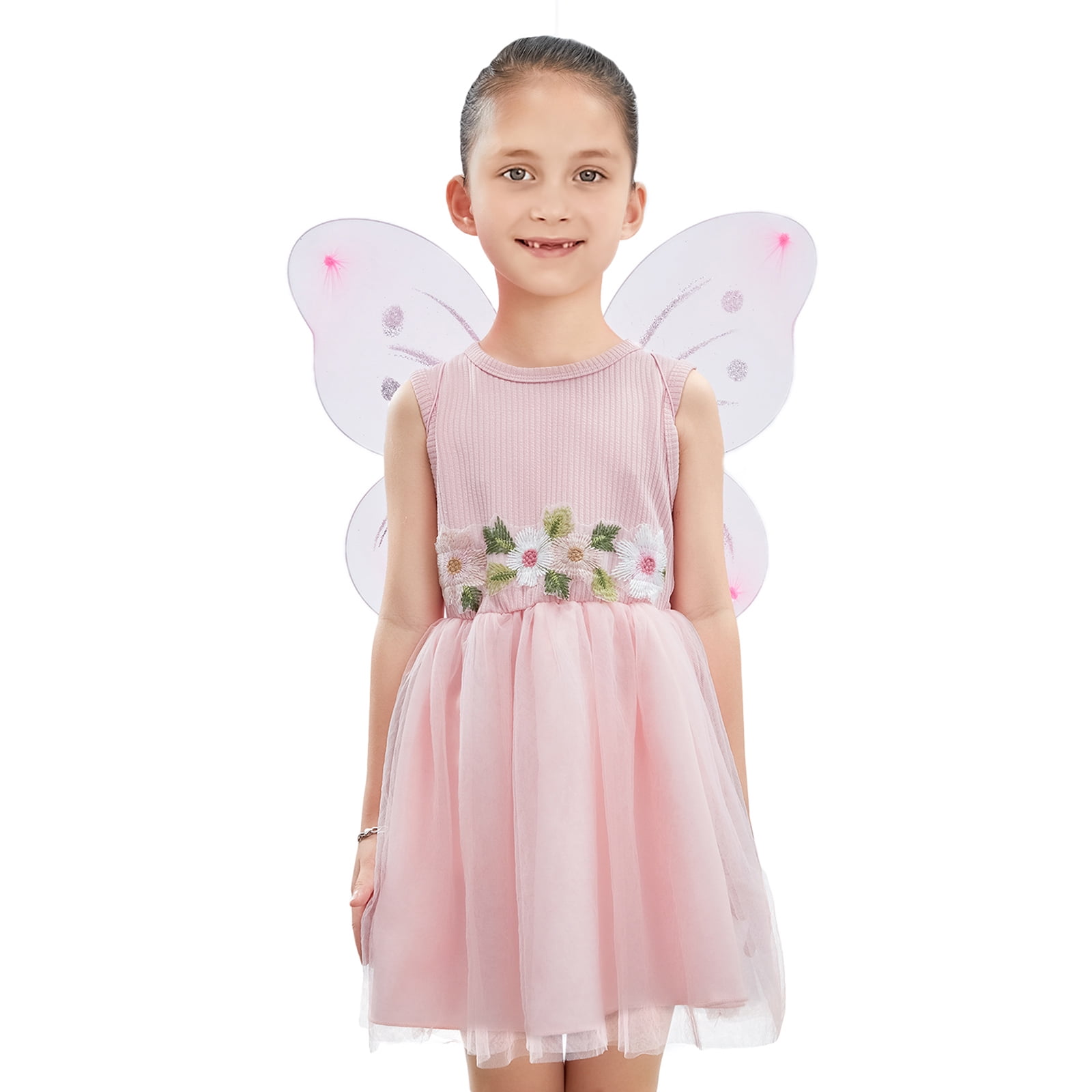 Biayxms Lovely Butterfly and Fairy Wings for Kids Girls, New Style