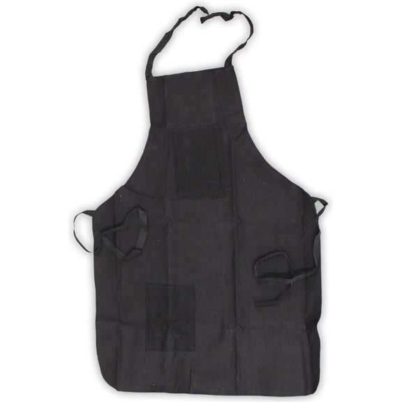 Bib Style Black Denim Apron (ToolUSA: AP-20018)