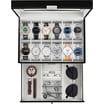 SONGMICS 12-Slot Watch Box, Velvet Organizer with Glass Lid, 8 x 3.1 x ...