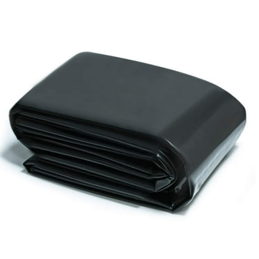 Bibana 20 Mil LDPE Pond Liner for Fish Ponds, Water Features, Fountains, Waterfall and Water Garden (7 x 10FT)