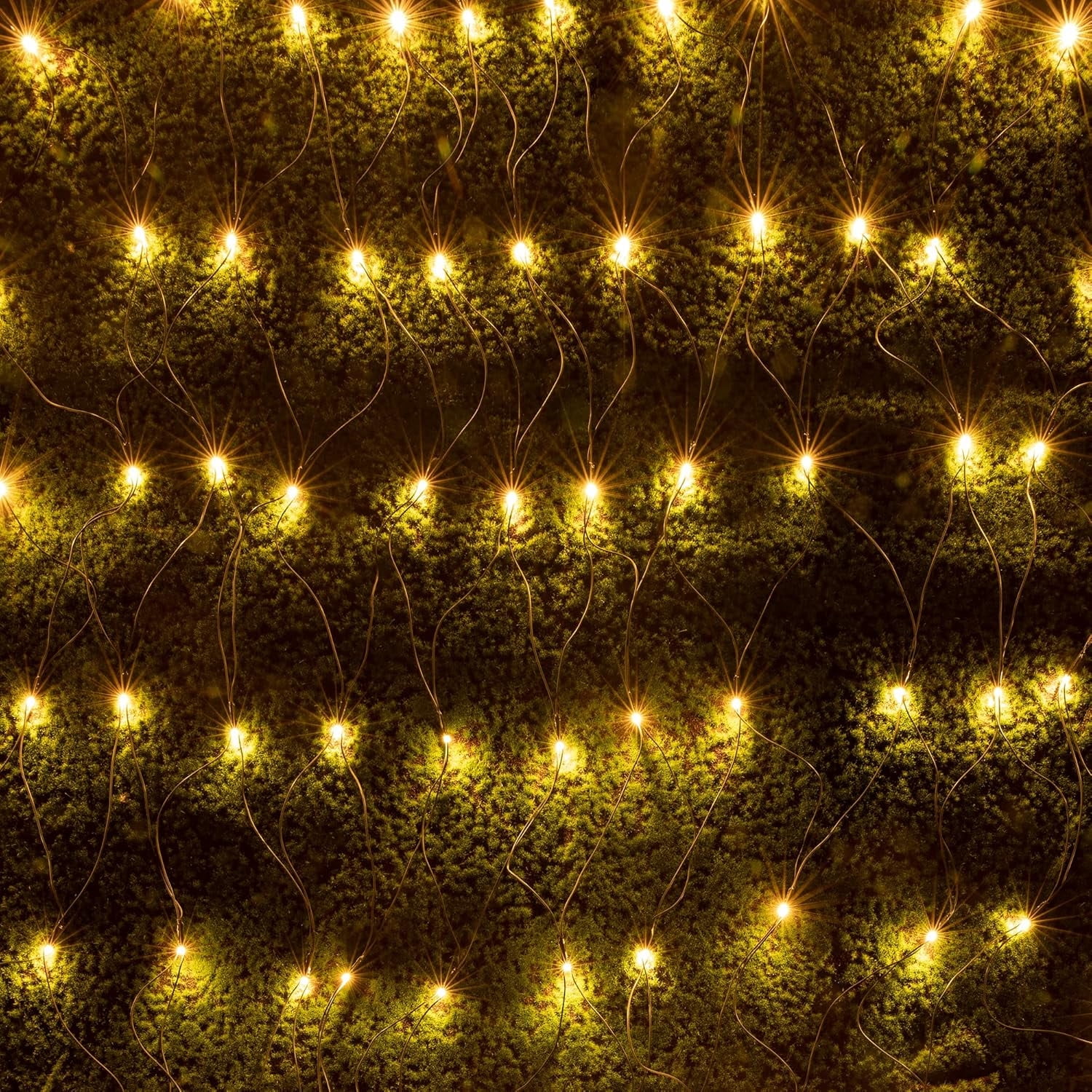 Bibana 9.8ft x 6.6ft 200 LED Christmas Net Lights, Mesh String Lights with 8 Modes for Indoor Outdoor Holiday & Party Decor (Warm White)