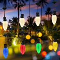 thumbnail image 1 of Bibana 35 FT Outdoor String Lights Commercial Grade Light 11 Modes Function Waterproof Extendable with Remote Control for Indoor Outdoor Wedding Party Christmas Decor (Warm & Multicolour), 1 of 7