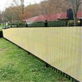 thumbnail image 1 of Bibana 6ft x 50ft Privacy Fence Screen Windscreen Shade Cloth for Garden and Balcony - Sand, 1 of 7