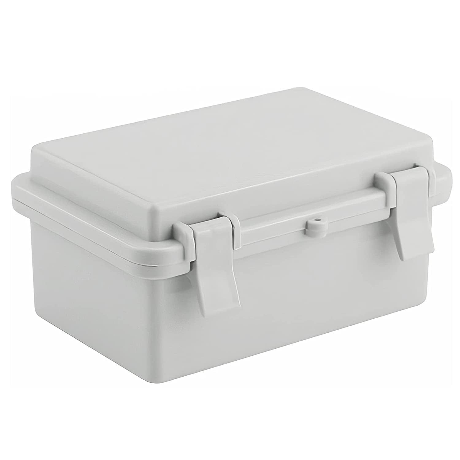 Bibana ABS Plastic Dustproof Waterproof IP65 Junction Box Universal Durable Electrical Project Enclosure with Lock (3.9"x5.9"x2.8")