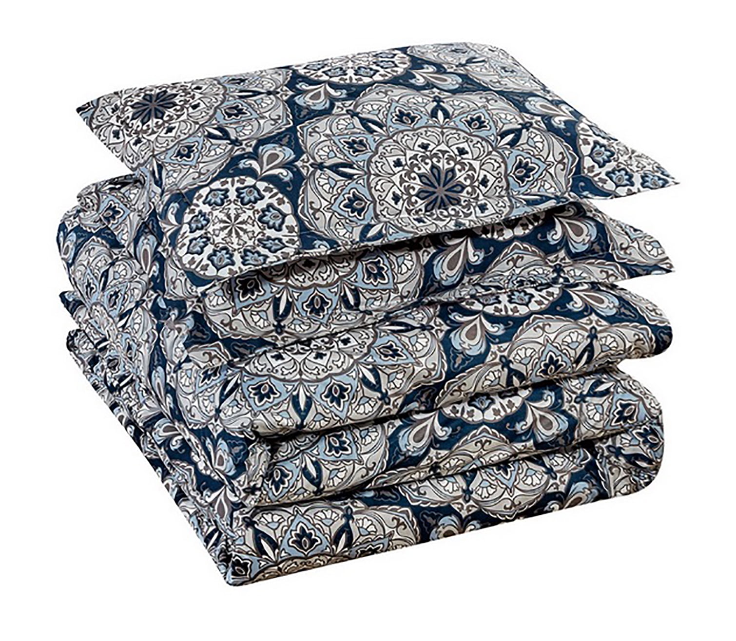 Bibb 1800 Series 3 pc Duvet Cover Set - 7 Designs - Alexander - King