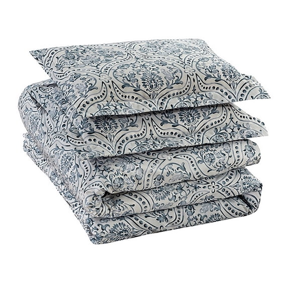 Bibb 1800 Series 3 pc Duvet Cover Set - 7 Designs - Madison - King