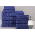 thumbnail image 1 of Bibb Home 12 Piece Zero Twist Egyptian Cotton Towel Set, 1 of 1