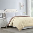 thumbnail image 1 of Bibb Home 2-Tone Reversible Down Alternative Comforter, 1 of 1