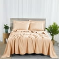 thumbnail image 1 of Bibb Home 2000 Count 6-Piece Bamboo Sheet Set with Snug Grip, 1 of 5