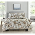 thumbnail image 1 of Bibb Home 4 pc Duvet & Down Alternative Comforter Set, 1 of 5
