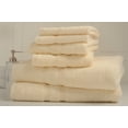 thumbnail image 1 of Bibb Home 6-Piece Zero Twist Cotton Towel Set - 6 Colors - Ivory, 1 of 2