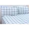 thumbnail image 1 of Bibb Home Extra Soft Deep Pocket Printed Flannel Sheet Set - 6 Colors, 1 of 2