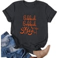 thumbnail image 1 of Bibbidi Bobbidi Boo Print Halloween Short Sleeve Shirt for Women, 1 of 4