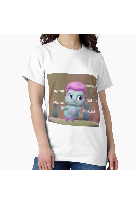 Bibble Meme Cute Fairy Funny Expression Internet Viral Reaction T-Shirt