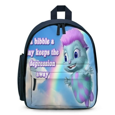 Bibble Small Backpack Shoulder Backpack Travel Daypack Comfortable Bookbag