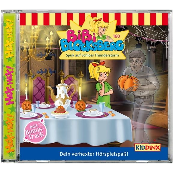 Bibi Blocksberg Folge 160:Spuk auf Schloss Thunderstorm (CD)