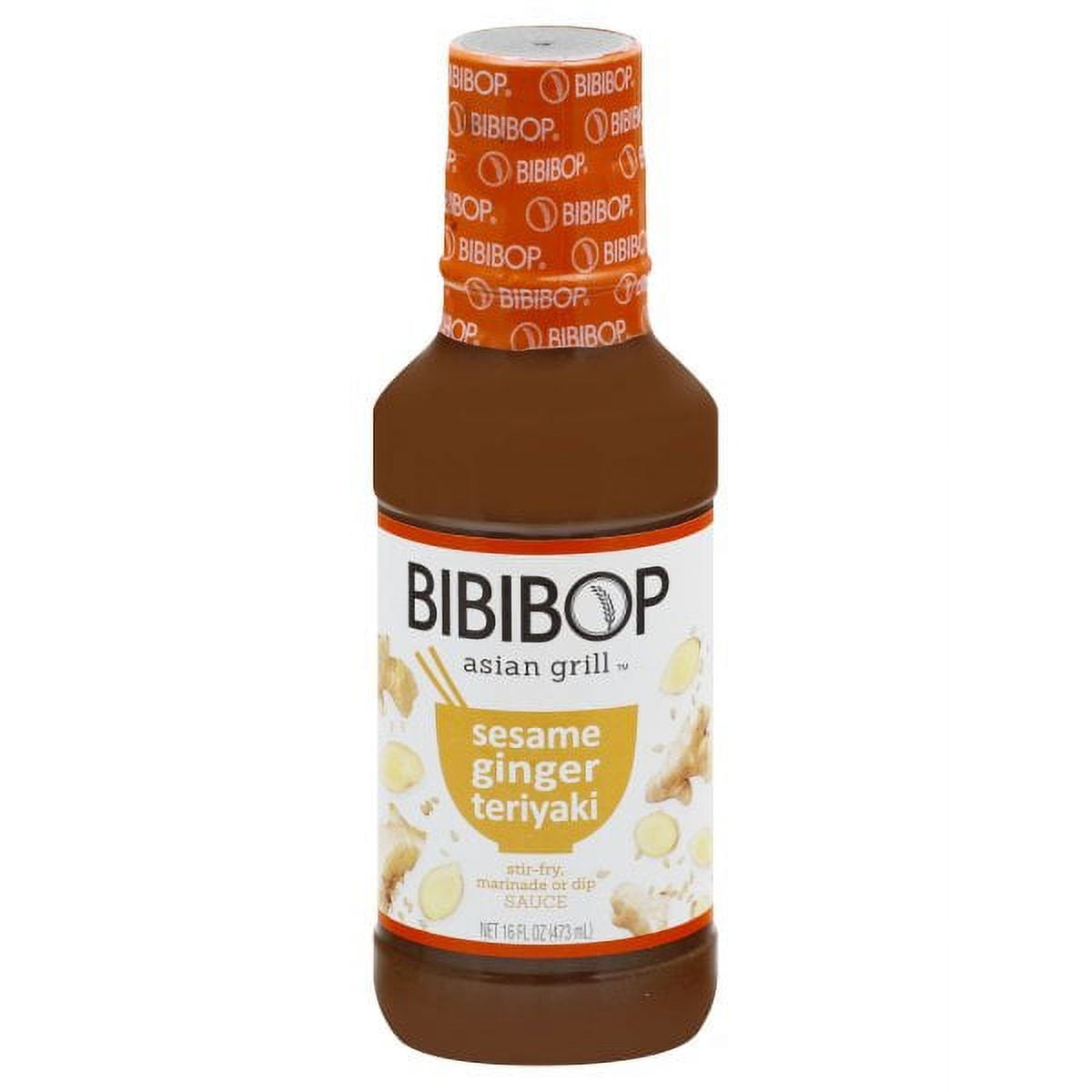 bibi  Bibibop Asian Grill Sesame Ginger Teriyaki Sauce 16 FL OZ (473 mL