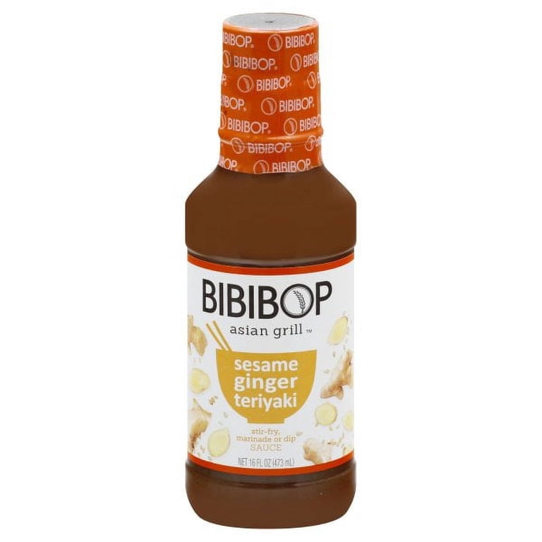 BIBI。 Bibibop Asian Grill Sesame Ginger Teriyaki Sauce 16 FL OZ (473 mL
