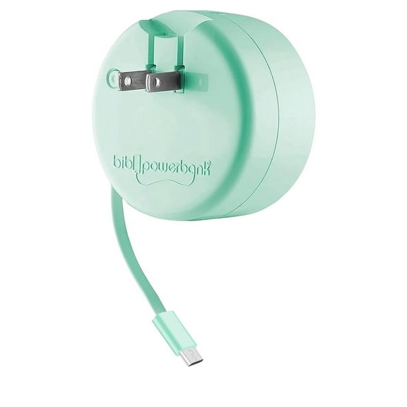 Bibicord Micro 3-in-1 Retractable Charger for Smart Phones, Cameras & Devices – 2500 mAh Power Bank (not for iPhone)