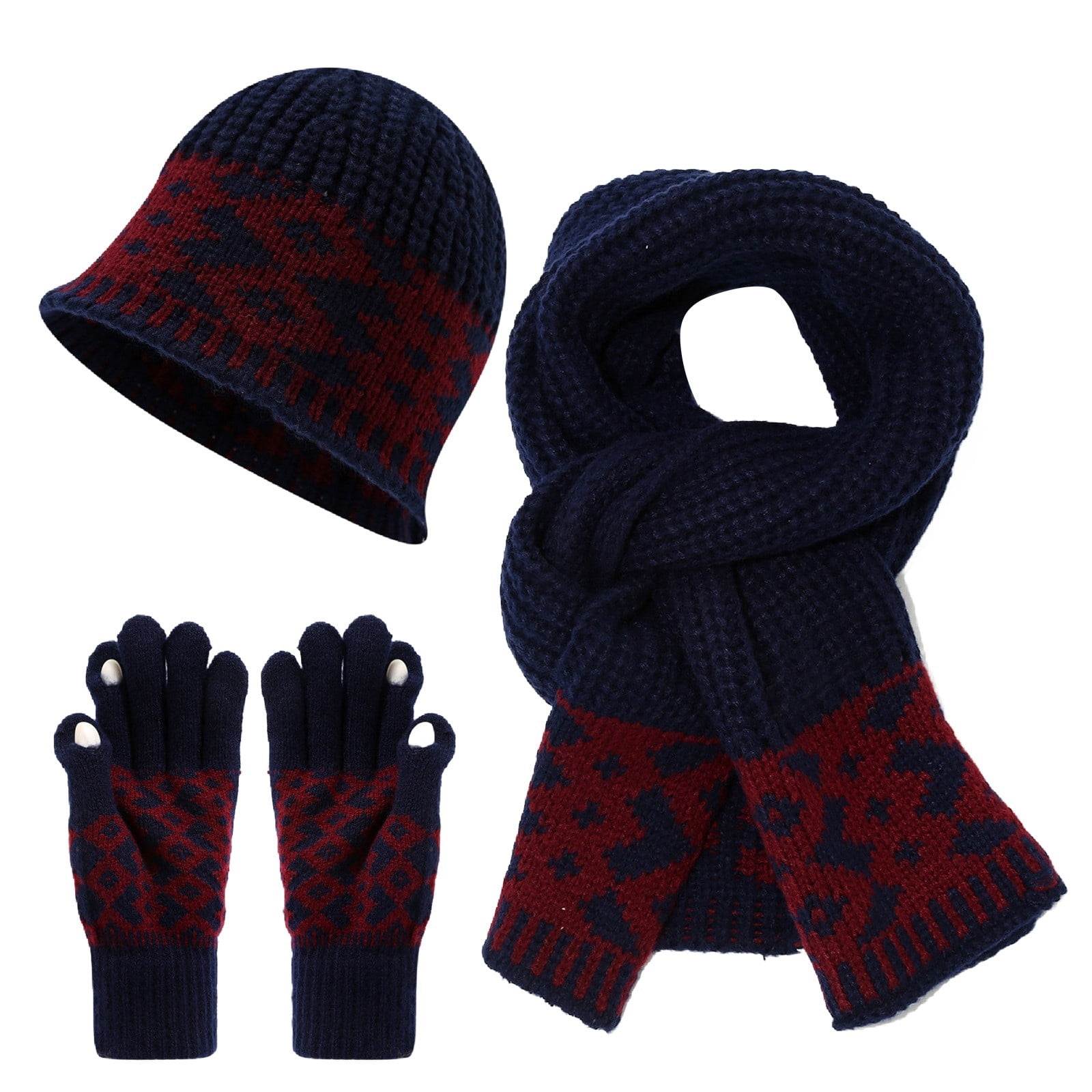Bulk Winter Donation Bundle - 148 Pcs Beanies, Gloves, Scarves & Socks For Men & Women - View #4