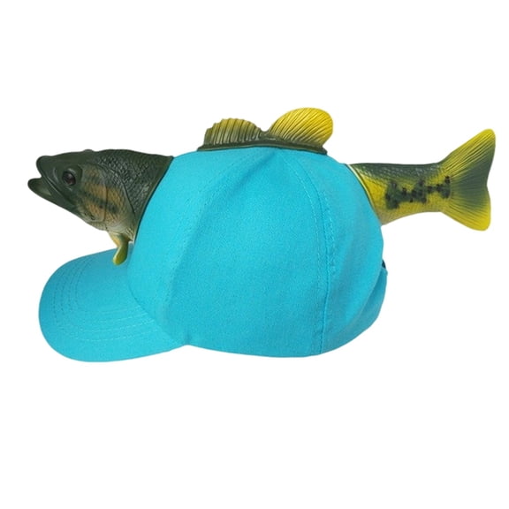 Bibifish Kids Baseball Cap 3D Fish Decor Detail Adjustable Cap Fun Playful Casual Outdoor & Party Sun Protection Baseball Cap