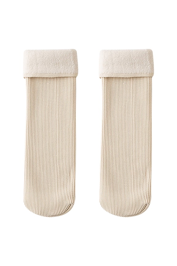 Kids Crew Socks Ribbed Cuff Elastic Band Socks Soft Breathable Casual Warm Boys And Girls Cold Weather Daily Wear Trendy Socks