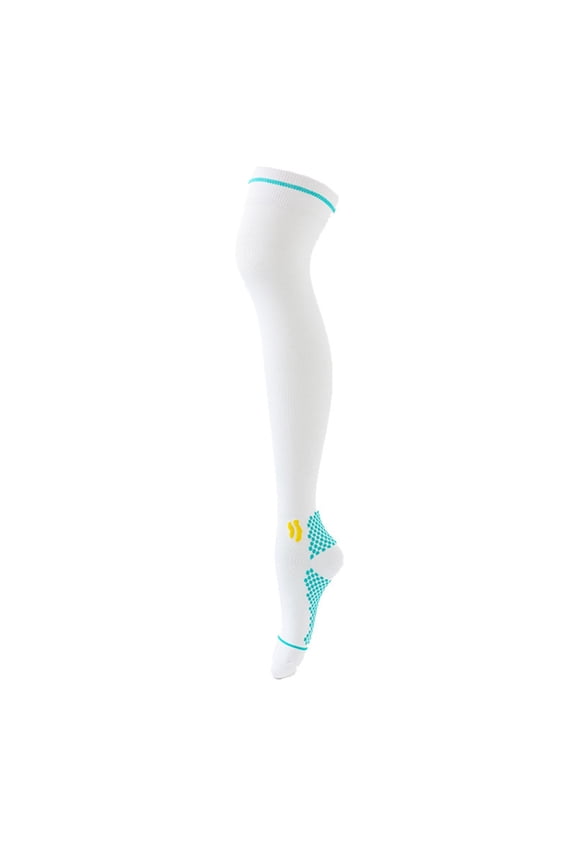 Mens And Womens Over The Knee Compression Socks Solid Color Soft Comfy Sports Jump Leg Support Compression Socks For Adults