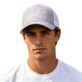 thumbnail image 1 of Bibifish Mens Baseball Cap Mesh Visor Print Outdoor Sport Casual Sun Hat, 1 of 7