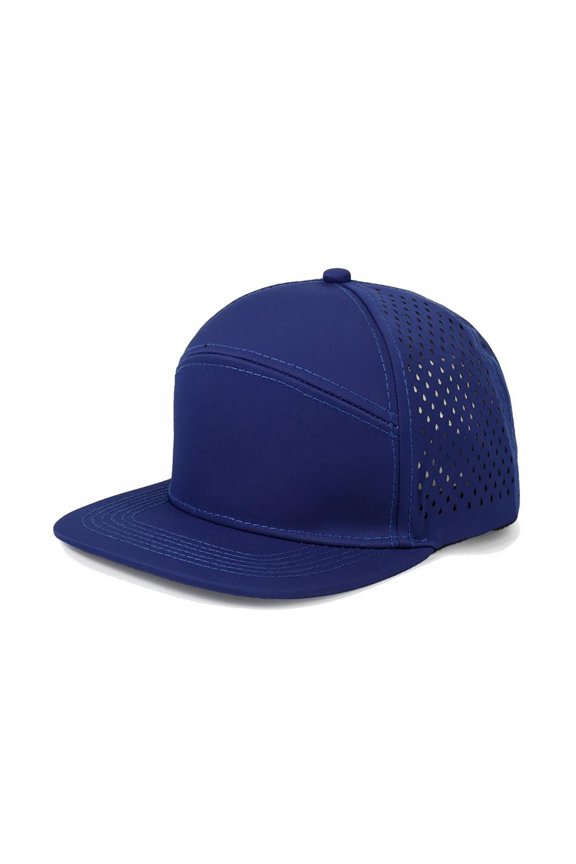 Mens Baseball Cap Perforated Side Detail Breathable Mesh Baseball Cap Lightweight Casual Outdoor & Sports Sun Protection Cap